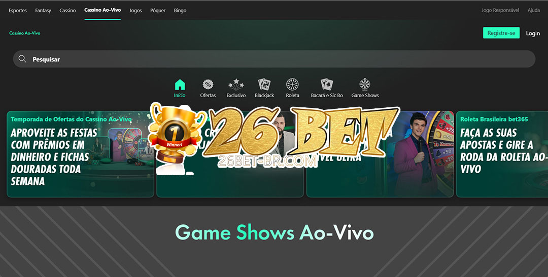 26 bet Bônus