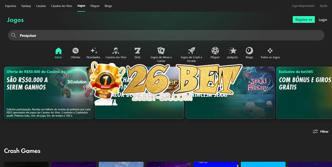 26 bet casino